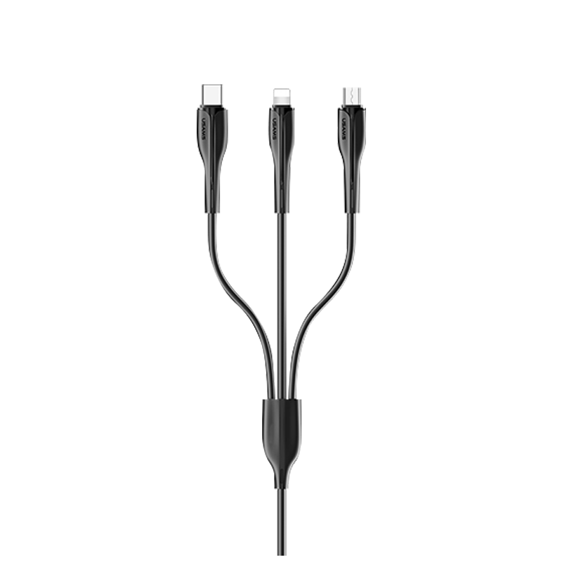 Usams U38 3-in-1 Charging Cable 1m US-SJ374