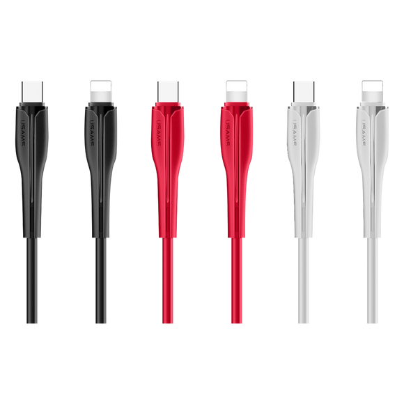 Usams U38 Type-C to Lightning PD Fast Charging & Data Cable 1m US-SJ405