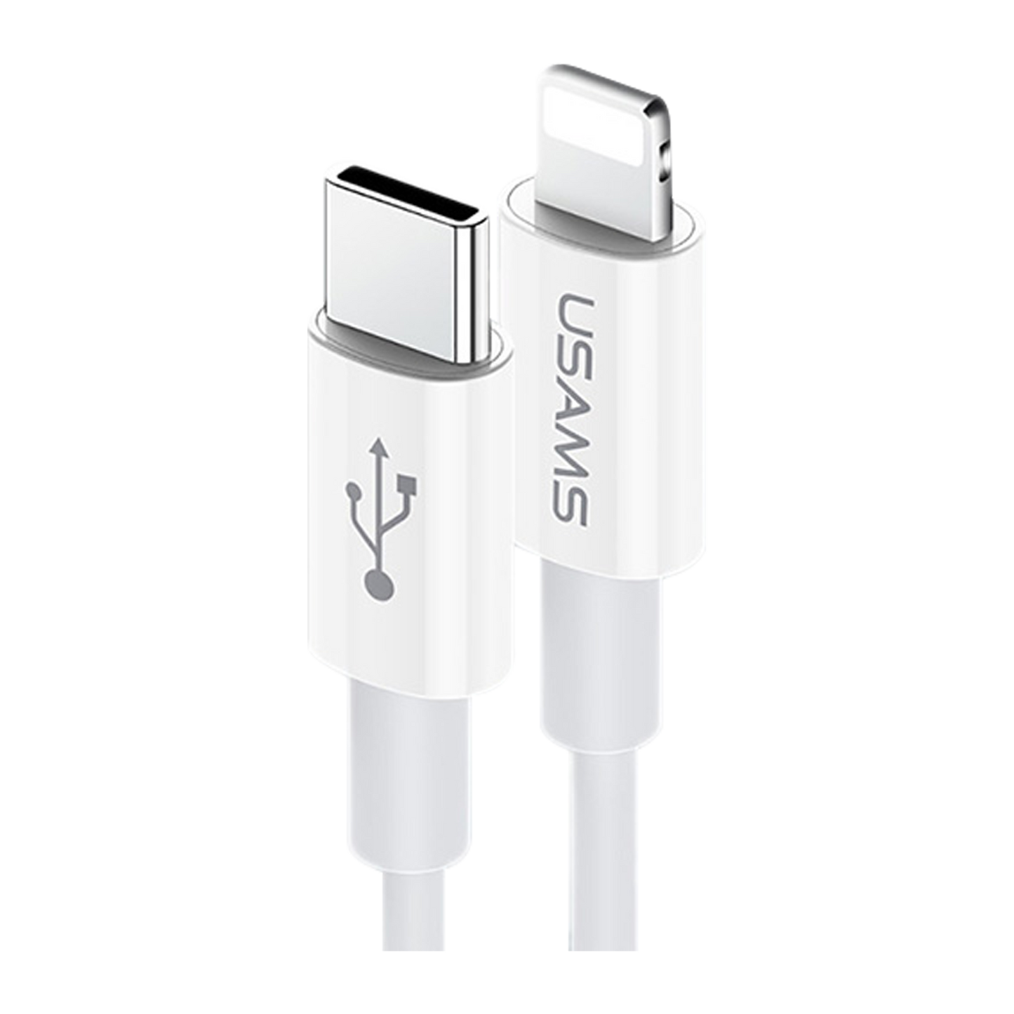 Usams U44 Type-C to Lightning PD Fast Charging and Data Cable 1.2m US-SJ407