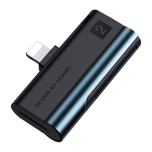 Usams Lightning Port Card Reader (SD card+TF card) US-SJ430