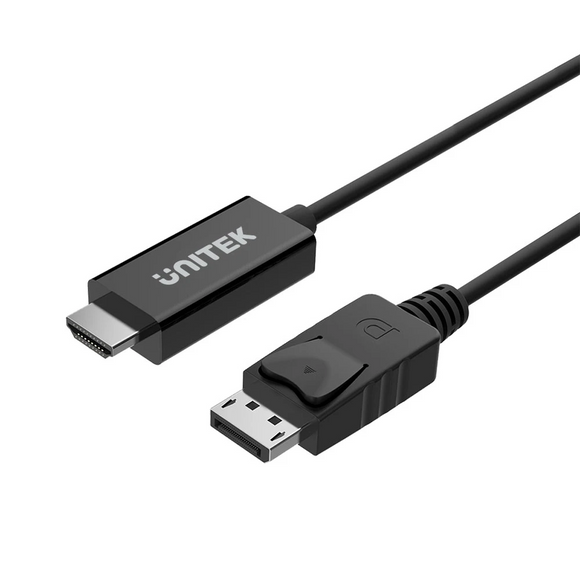 Unitek DisplayPort to HDMI Male Cable 1.8M Y-5118CA