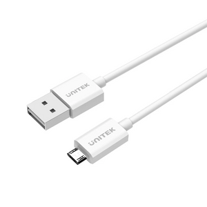 Unitek USB-A to Micro USB Cable 1M (Reversible Plug) Y-C4035WH