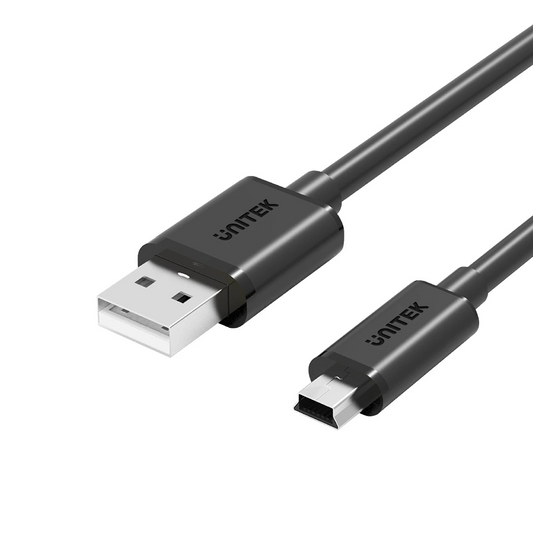 Unitek USB2.0 USB-A (M) to Mini 5P (M) Cable 1.5M Y-C432