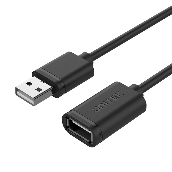 Unitek USB2.0 USB-A (M) to USB-A (F) Cable Y-C449GBK/Y-C450GBK/Y-C417GBK/Y-C418GBK